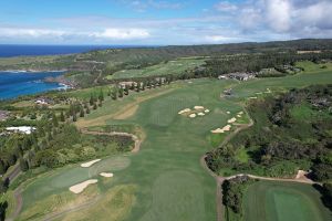 Kapalua (Plantation) 1st Back 9th Aerial